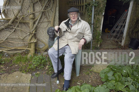 John Bayley  the writer and former husband of Iris Murdoch at home in Oxfordshire...Copyright©Geraint Lewis/Writer Pictures/Rosebud2