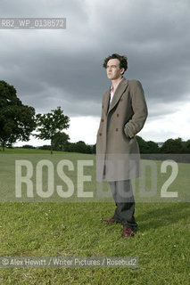 Events at the Borders Book Festival 2007, held in Melrose in the Scottish Borders...Ian Rankin chatting outside Harmony House with Sponsors..Copyright©Alex Hewitt/Writer Pictures/Rosebud2