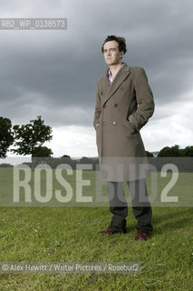 Events at the Borders Book Festival 2007, held in Melrose in the Scottish Borders...Ian Rankin chatting outside Harmony House with Sponsors..Copyright©Alex Hewitt/Writer Pictures/Rosebud2