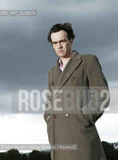 Events at the Borders Book Festival 2007, held in Melrose in the Scottish Borders...Ian Rankin chatting outside Harmony House with Sponsors..Copyright©Alex Hewitt/Writer Pictures/Rosebud2