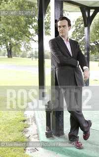 Events at the Borders Book Festival 2007, held in Melrose in the Scottish Borders...Ian Rankin chatting outside Harmony House with Sponsors..Copyright©Alex Hewitt/Writer Pictures/Rosebud2