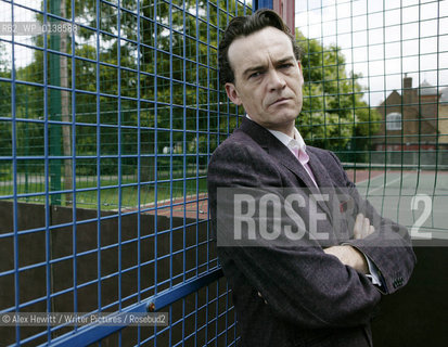Events at the Borders Book Festival 2007, held in Melrose in the Scottish Borders...Ian Rankin chatting outside Harmony House with Sponsors..Copyright©Alex Hewitt/Writer Pictures/Rosebud2