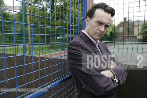 Events at the Borders Book Festival 2007, held in Melrose in the Scottish Borders...Ian Rankin chatting outside Harmony House with Sponsors..Copyright©Alex Hewitt/Writer Pictures/Rosebud2
