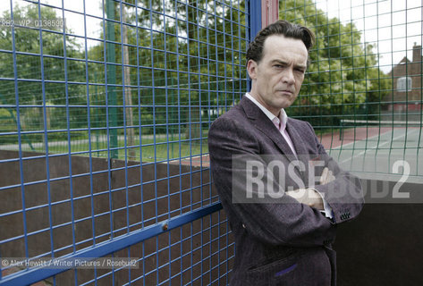Events at the Borders Book Festival 2007, held in Melrose in the Scottish Borders...Ian Rankin chatting outside Harmony House with Sponsors..Copyright©Alex Hewitt/Writer Pictures/Rosebud2