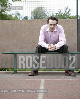 Events at the Borders Book Festival 2007, held in Melrose in the Scottish Borders...Ian Rankin chatting outside Harmony House with Sponsors..Copyright©Alex Hewitt/Writer Pictures/Rosebud2