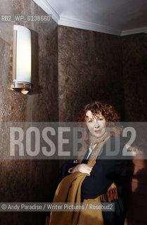 Sally Beauman photographed in London..Copyright©Andy Paradise/Writer Pictures/Rosebud2