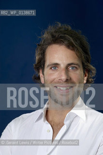 Mark Beaumont, writer, at the 2010 Edinburgh International Book Festival. August 27, 2010..©.Geraint Lewis/Writer Pictures/Rosebud2