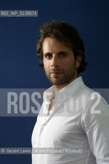 Mark Beaumont, writer, at the 2010 Edinburgh International Book Festival. August 27, 2010..©.Geraint Lewis/Writer Pictures/Rosebud2