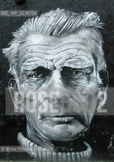 Samuel Beckett mural off Portobello Road, London
©Writer Pictures/Rosebud2