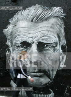 Samuel Beckett mural off Portobello Road, London
©Writer Pictures/Rosebud2