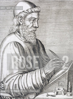 The Venerable Bede (673-735).English monk and early figure in English literature.  Font of much English knowledge and history...Copyright©NMG/Writer Pictures/Rosebud2