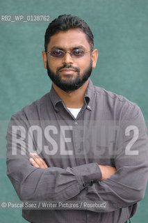 British writer and former Guantanamo Bay prisoner Moazzam Begg at the Edinburgh International Book Festival...Copyright©Pascal Saez/Writer Pictures/Rosebud2