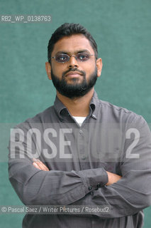 British writer and former Guantanamo Bay prisoner Moazzam Begg at the Edinburgh International Book Festival...Copyright©Pascal Saez/Writer Pictures/Rosebud2