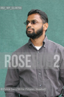 British writer and former Guantanamo Bay prisoner Moazzam Begg at the Edinburgh International Book Festival...Copyright©Pascal Saez/Writer Pictures/Rosebud2