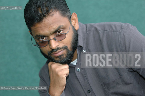 British writer and former Guantanamo Bay prisoner Moazzam Begg at the Edinburgh International Book Festival...Copyright©Pascal Saez/Writer Pictures/Rosebud2