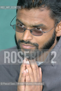 British writer and former Guantanamo Bay prisoner Moazzam Begg at the Edinburgh International Book Festival...Copyright©Pascal Saez/Writer Pictures/Rosebud2