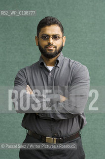 British writer and former Guantanamo Bay prisoner Moazzam Begg at the Edinburgh International Book Festival...Copyright©Pascal Saez/Writer Pictures/Rosebud2