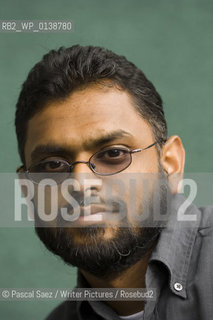 British writer and former Guantanamo Bay prisoner Moazzam Begg at the Edinburgh International Book Festival...Copyright©Pascal Saez/Writer Pictures/Rosebud2