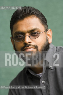 British writer and former Guantanamo Bay prisoner Moazzam Begg at the Edinburgh International Book Festival...Copyright©Pascal Saez/Writer Pictures/Rosebud2