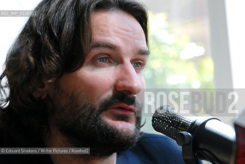 Image ID:  .Frédéric Beigbeder Author of - Au secours pardon, Grasset.at Le Meridien Hotel, Brussels..Copyright©Edouard Smekens/Writer Pictures/Rosebud2