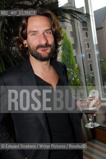 Image ID:  .Frédéric Beigbeder Author of - Au secours pardon, Grasset.at Le Meridien Hotel, Brussels..Copyright©Edouard Smekens/Writer Pictures/Rosebud2