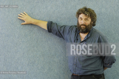 Steve Bell,British Political Cartoonist.His latest work is Apes of Wrath about George W Bush. CREDIT G©Writer Pictures/Rosebud2