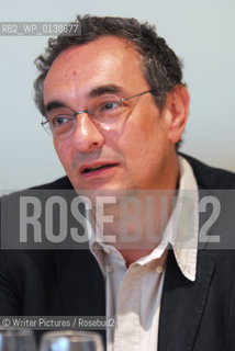 Writer and journalist Georges-Marc Benamou discusses his latest book Le©Writer Pictures/Rosebud2