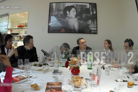 Writer and journalist Georges-Marc Benamou discusses his latest book Le©Writer Pictures/Rosebud2