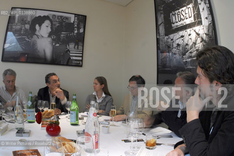 Writer and journalist Georges-Marc Benamou discusses his latest book Le©Writer Pictures/Rosebud2