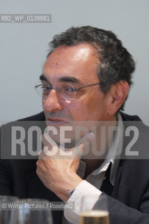 Writer and journalist Georges-Marc Benamou discusses his latest book Le©Writer Pictures/Rosebud2