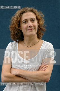 Writer Marina Benjamin at the Edinburgh International Book Festival 2007. ..Copyright©Pascal Saez/Writer Pictures/Rosebud2
