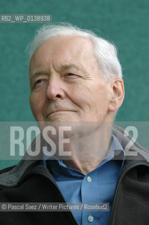 Writer and politician Tony Benn at the Edinburgh International Book Festival...Copyright©Pascal Saez/Writer Pictures/Rosebud2