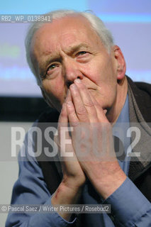 Writer and politician Tony Benn at the Edinburgh International Book Festival...Copyright©Pascal Saez/Writer Pictures/Rosebud2