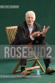 Tony Benn  at The Edinburgh Book Festival 2008. ....copyright©Geraint Lewis/Writer Pictures/Rosebud2