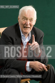 Tony Benn  at The Edinburgh Book Festival 2008. ....copyright©Geraint Lewis/Writer Pictures/Rosebud2