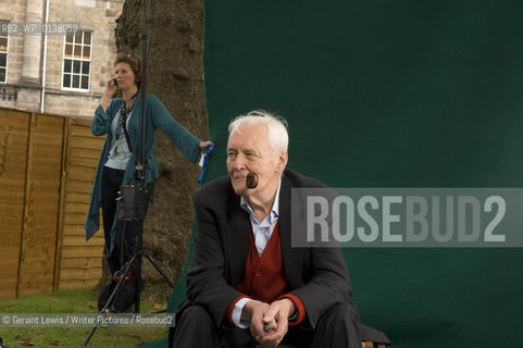Tony Benn  at The Edinburgh Book Festival 2008. ....copyright©Geraint Lewis/Writer Pictures/Rosebud2