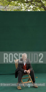 Tony Benn  at The Edinburgh Book Festival 2008. ....copyright©Geraint Lewis/Writer Pictures/Rosebud2