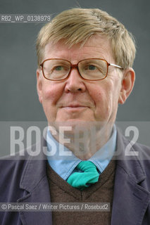 Alan Bennett, british writer ( his latest novel is The Uncommon Reader) and playwright, here at the Edinburgh International Book Festival 2007. ..Copyright©Pascal Saez/Writer Pictures/Rosebud2
