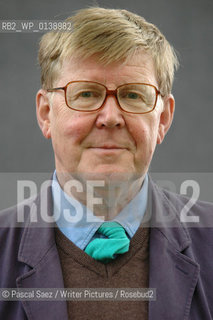 Alan Bennett, british writer ( his latest novel is The Uncommon Reader) and playwright, here at the Edinburgh International Book Festival 2007. ..Copyright©Pascal Saez/Writer Pictures/Rosebud2