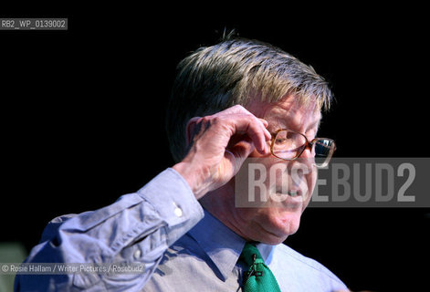 Alan Bennett speaking at the Hay Festival..©Rosie Hallam/Writer Pictures/Rosebud2