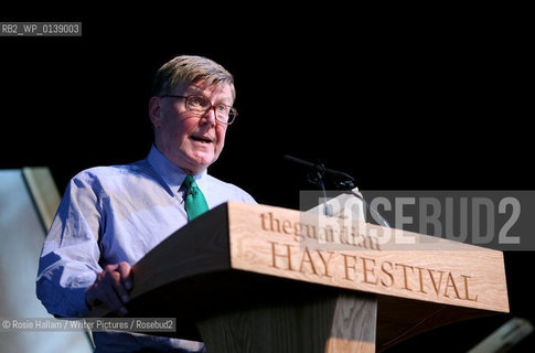 Alan Bennett speaking at the Hay Festival..©Rosie Hallam/Writer Pictures/Rosebud2
