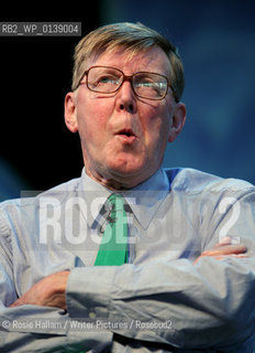 Alan Bennett speaking at the Hay Festival..©Rosie Hallam/Writer Pictures/Rosebud2