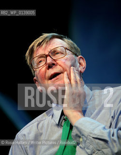 Alan Bennett speaking at the Hay Festival..©Rosie Hallam/Writer Pictures/Rosebud2
