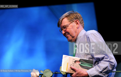 Alan Bennett speaking at the Hay Festival..©Rosie Hallam/Writer Pictures/Rosebud2