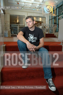 British writer John Bennett, author of Sea Otters Gambolling in the Wild, Wild Surf..The Debut Author festival at the Traverse theatre in Edinburgh....Copyright©Pascal Saez/Writer Pictures/Rosebud2