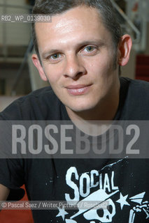 British writer John Bennett, author of Sea Otters Gambolling in the Wild, Wild Surf..The Debut Author festival at the Traverse theatre in Edinburgh....Copyright©Pascal Saez/Writer Pictures/Rosebud2