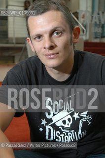 British writer John Bennett, author of Sea Otters Gambolling in the Wild, Wild Surf..The Debut Author festival at the Traverse theatre in Edinburgh....Copyright©Pascal Saez/Writer Pictures/Rosebud2
