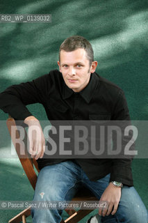 Scottish writer John Bennett at the Edinburgh International Book Festival...Copyright©Pascal Saez/Writer Pictures/Rosebud2