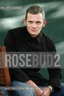 Scottish writer John Bennett at the Edinburgh International Book Festival...Copyright©Pascal Saez/Writer Pictures/Rosebud2