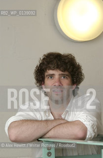 Journalist and Author Richard Benson..The Debut Author festival at the Traverse theatre in Edinburgh....Copyright©Alex Hewitt/Writer Pictures/Rosebud2